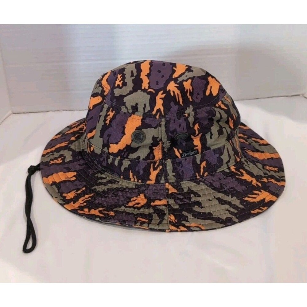 CAMOUFLAGE BUCKET CAP FISHING HAT by BOHNAM NORTH AMERICA OSFM   EUC